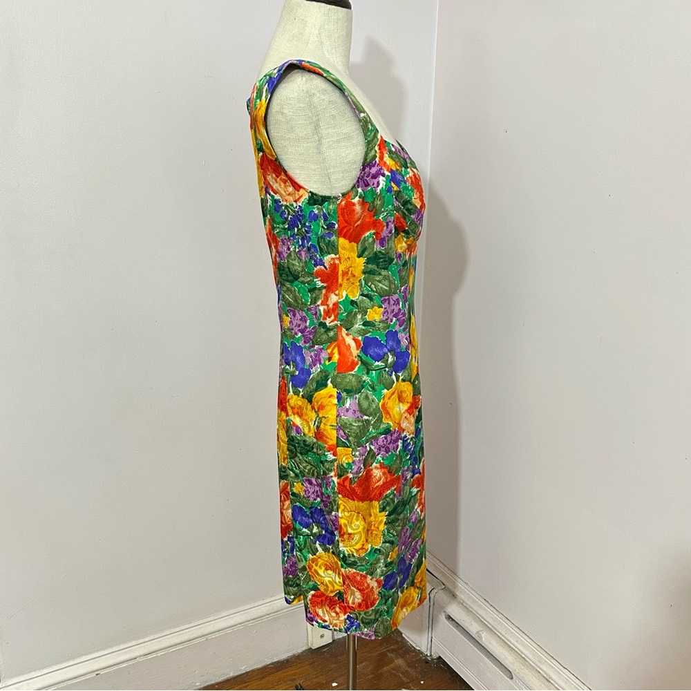Gorgeous Vintage Gillian Silk Cocktail Dress 8 - Picture 3 of 8